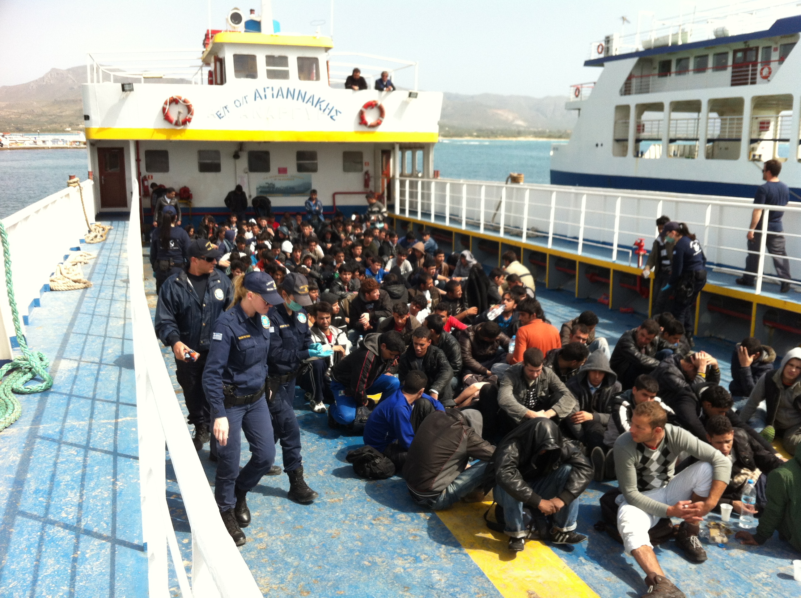 Προσάραξη Σκάφους Λαθρομεταναστών στην Ελαφόνησο