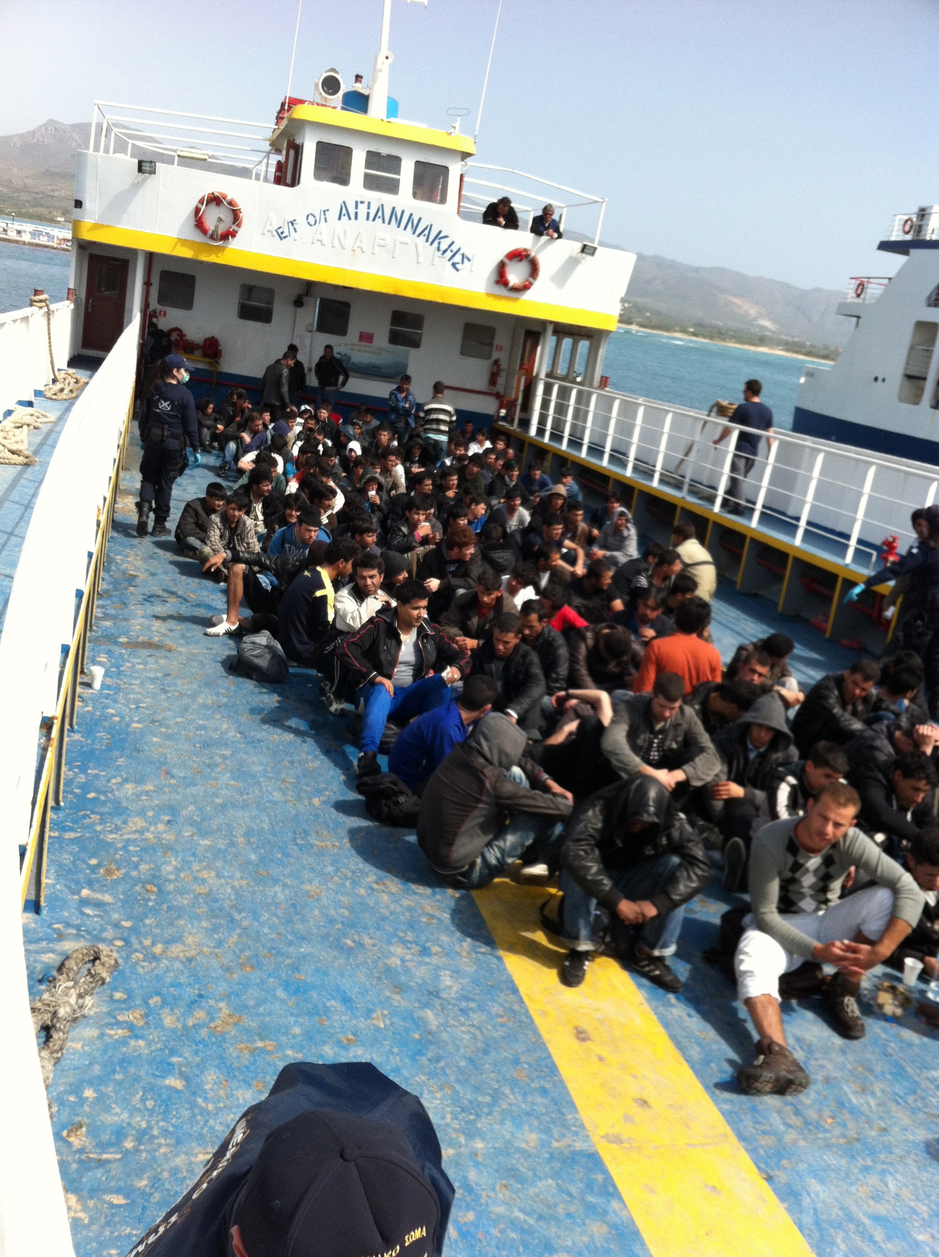 Προσάραξη Σκάφους Λαθρομεταναστών στην Ελαφόνησο