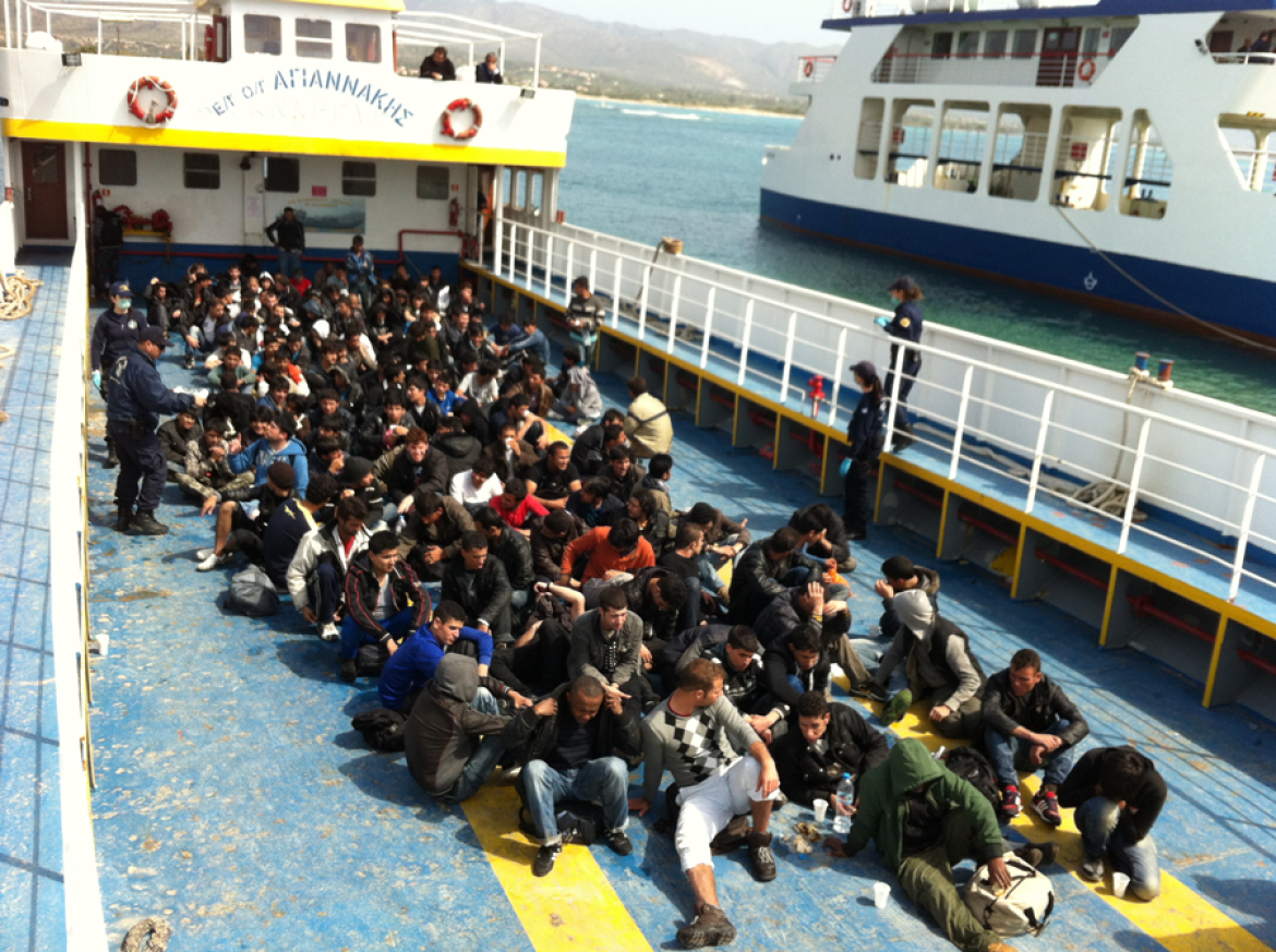 Shipwreck of Illegal Immegrants in Elafonisos